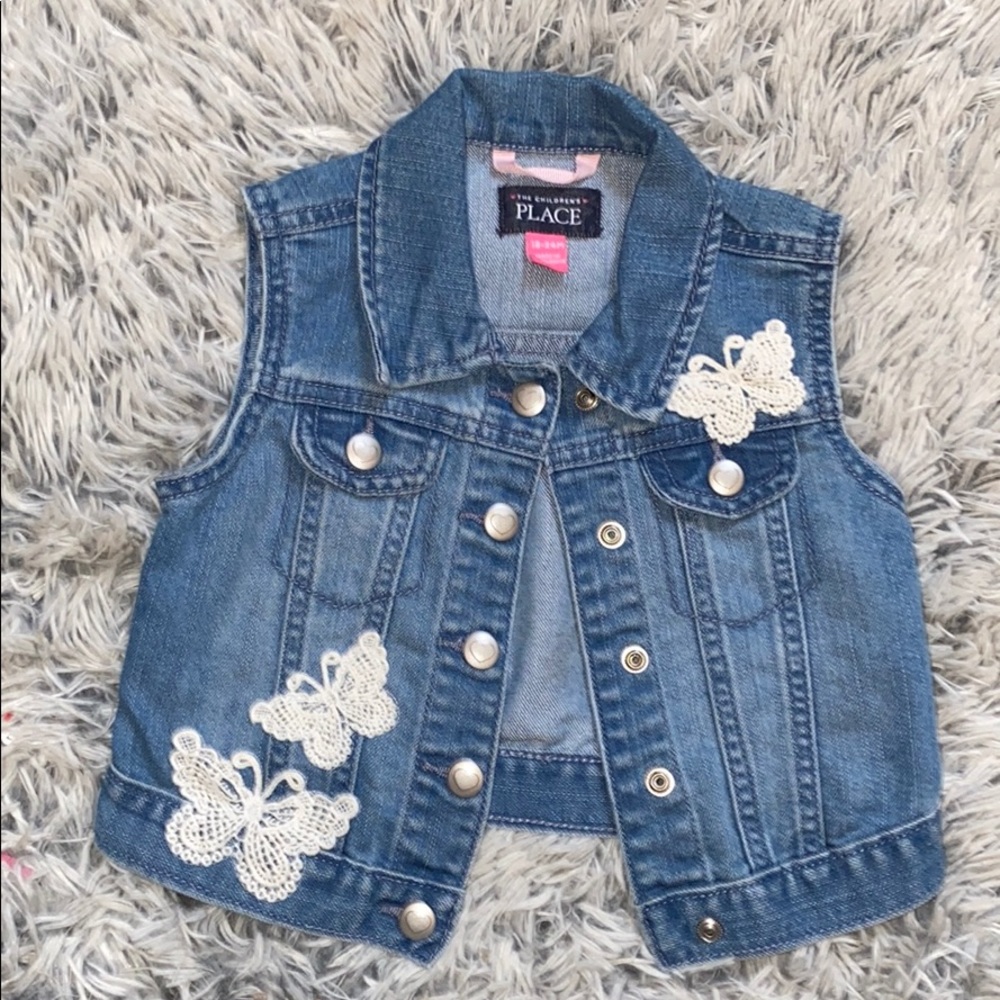 18-24mo girl’s denim vest